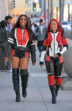 BLAC CHYNA Shooting a Promotional Content in Beverly Hills 10/09/2024