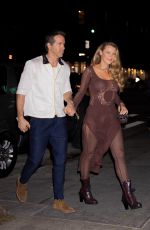 BLAKE LIVELY and Ryan Reynolds Arrives at Corner Store in New York 10/11/2024
