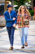 BLAKE LIVELY and Ryan Reynolds Pictured After Donating $1 Million to Hurricane Helene and Milton Relief Efforts in New York 10/11/2024