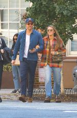 BLAKE LIVELY and Ryan Reynolds Pictured After Donating $1 Million to Hurricane Helene and Milton Relief Efforts in New York 10/11/2024