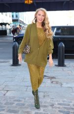 BLAKE LIVELY Arrives to Host Betty BOOze Harvest Happy Hour Event at Lawn Club in New York 10/18/2024