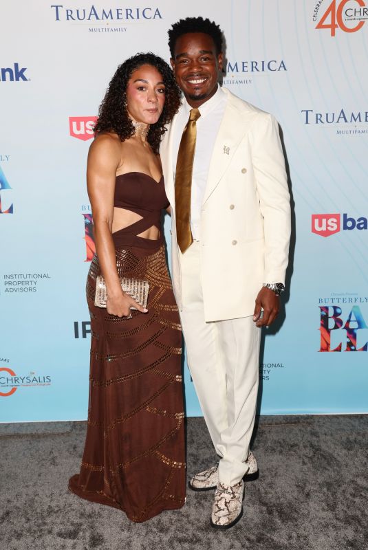 BRIAH NELSON at Chrysalis Butterfly Ball in Los Angeles 10/26/2024