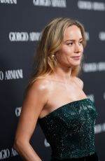 BRIE LARSON at Giorgio Armani RTW Spring 2025 Fashion Show in New York 10/17/2024