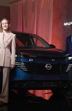 BRIE LARSON Unveils 2025 Nissan Murano at Nissan North America Headquarters in Franklin 10/16/2024