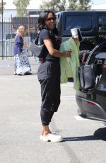 BRITT STEWART Leaves Dance Studio After DWTS Practice in Los Angeles 09/30/2024