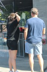 BRITTANY CATWRIGHT Out and About in Hollywood 10/07/2024