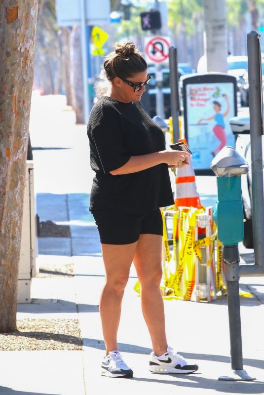 BRITTANY CATWRIGHT Out and About in Hollywood 10/07/2024