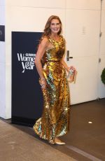 BROOKE SHIELDS Leaves Glamour Women of the Year in New York 10/08/2024