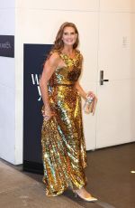 BROOKE SHIELDS Leaves Glamour Women of the Year in New York 10/08/2024