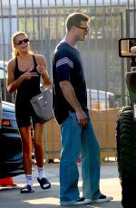 BROOKS NADER and Gleb Savchenko Arrives at Dancing With the Stars Rehearsals in Los Angeles 10/02/2024