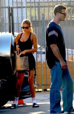 BROOKS NADER and Gleb Savchenko Arrives at Dancing With the Stars Rehearsals in Los Angeles 10/02/2024
