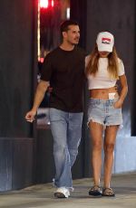 BROOKS NADER and Gleb Savchenko Confirm Offstage Romance Kissing on a Date Night in Los Angeles 09/28/2024