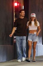 BROOKS NADER and Gleb Savchenko Confirm Offstage Romance Kissing on a Date Night in Los Angeles 09/28/2024