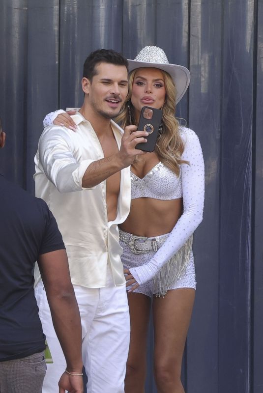 BROOKS NADER and Gleb Savchenko Gear Up for Dancing with the Stars 10/16/2024