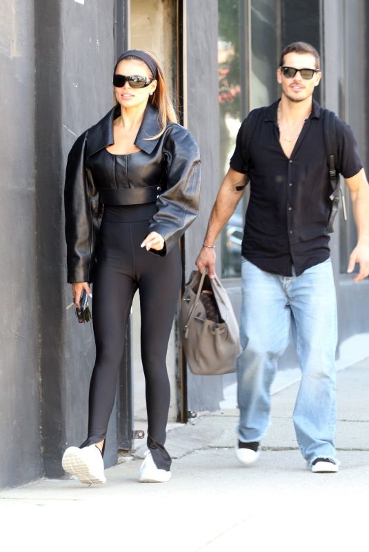 BROOKS NADER and Gleb Savchenko Leaves Dance Studio in Los Angeles 10/06/2024