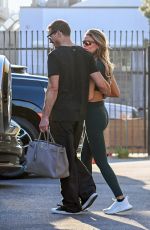 BROOKS NADER and Gleb Savchenko Leaves Dancing with the Stars Practice in Los Angeles 10/03/2024