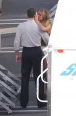 BROOKS NADER and Gleb Savchenko Outside Dancing with the Stars Studios in Los Angeles 10/01/2024