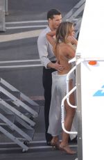 BROOKS NADER and Gleb Savchenko Outside Dancing with the Stars Studios in Los Angeles 10/01/2024