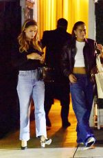 BROOKS NADER Leaves San Vicente Bungalows with Friend in Los Angeles 10/16/2024