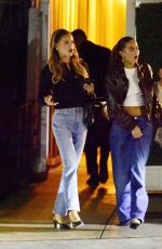 BROOKS NADER Leaves San Vicente Bungalows with Friend in Los Angeles 10/16/2024