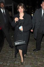 CAMILA CABELLO Leaves Chiltern Firehouse 10 Year Anniversary Party in London 10/03/2024
