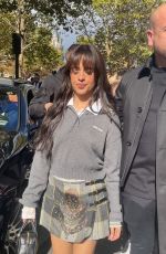 CAMILA CABELLO Leaves Miu Miu Fashion Show in Paris 10/01/2024