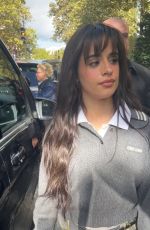 CAMILA CABELLO Leaves Miu Miu Fashion Show in Paris 10/01/2024