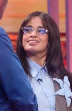 CAMILA CABELLO on the Set of The One Show in London 09/30/2024