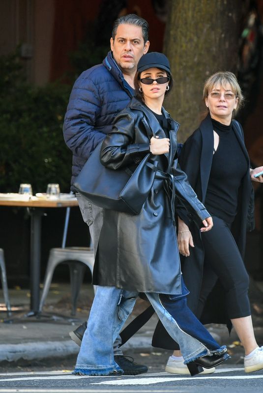 CAMILA CABELLO Out with Her Parents in New York 10/06/2024