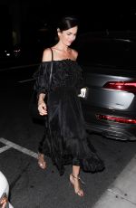 CAMILLA BELLE Leaves Chez Mia After Dinner in West Hollywood 10/05/2024