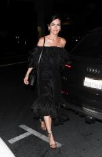 CAMILLA BELLE Leaves Chez Mia After Dinner in West Hollywood 10/05/2024