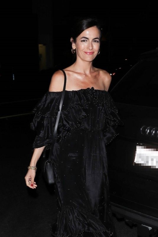 CAMILLA BELLE Leaves Chez Mia After Dinner in West Hollywood 10/05/2024