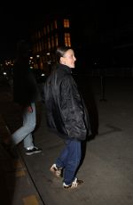 CAMILLE LELLOUCHE Leaves Costes in Paris 10/14/2024