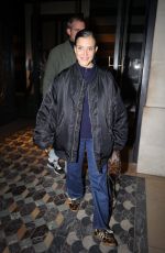 CAMILLE LELLOUCHE Leaves Costes in Paris 10/14/2024
