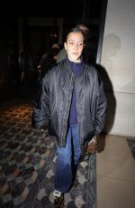 CAMILLE LELLOUCHE Leaves Costes in Paris 10/14/2024