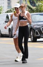 CANDICE SWANEPOEL Leaves Workout Session with a Friend in Miami 10/04/2024