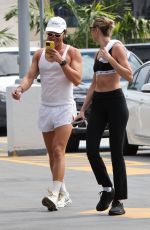 CANDICE SWANEPOEL Leaves Workout Session with a Friend in Miami 10/04/2024