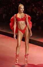 CANDICE SWANEPOEL Walks Runway at Victoria