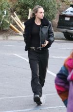 CARA DELEVIGNE Arrives at Joni Mitchell