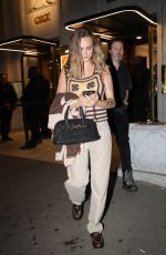 CARA DELEVINGNE Arrives at Miu Miu After-party at Gigi Manko in Paris 10/01/2024
