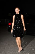 CARA SANTANA Arrives at Costes Party at Paris Fashion Week 09/30/2024