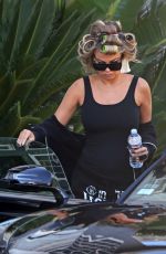 CARMEN ELECTRA Out and About in Los Angeles 10/03/2024