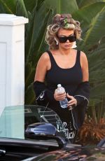 CARMEN ELECTRA Out and About in Los Angeles 10/03/2024