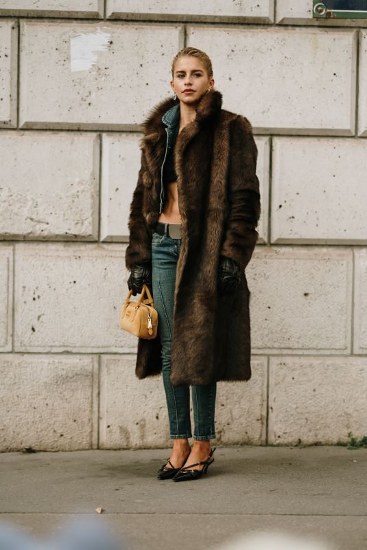 CAROLINE DAUR at Miu Miu Fashion Show at Paris Fashion Week 10/01/2024