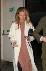 CAT DEELEY Leaves The Soho Mews House in Mayfair 10/04/2024