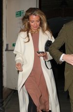 CAT DEELEY Leaves The Soho Mews House in Mayfair 10/04/2024