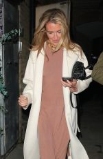 CAT DEELEY Leaves The Soho Mews House in Mayfair 10/04/2024