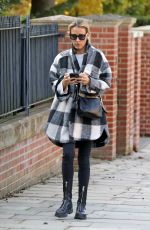 CAT DEELEY Out for a Work on a Mild Evening in London 10/16/2024