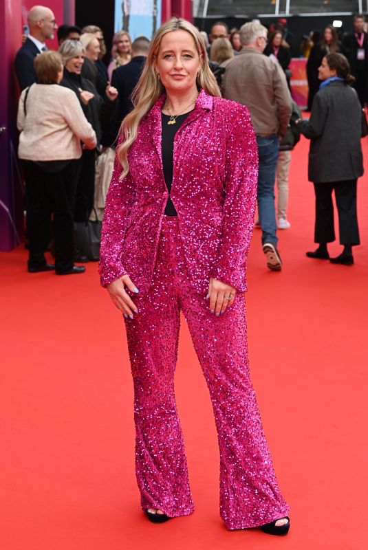 CAT SIMS at The Wild Robot Special Presentation at 68th BFI London Film Festival 10/13/2024