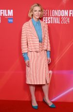 CATE BLANCHETT at Rumours Premiere at 68th BFI London Film Festival 10/13/2024
